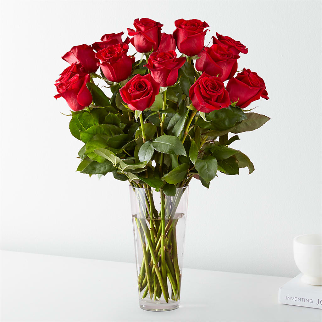 Long Stem Red Rose Bouquet – Love Blossoms, Easton PA