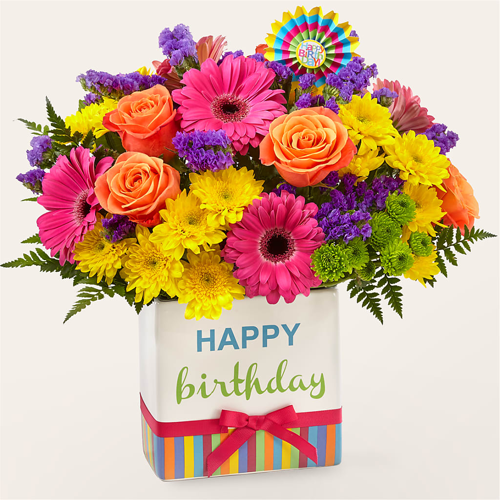 Birthday Brights Bouquet – Love Blossoms, Easton PA
