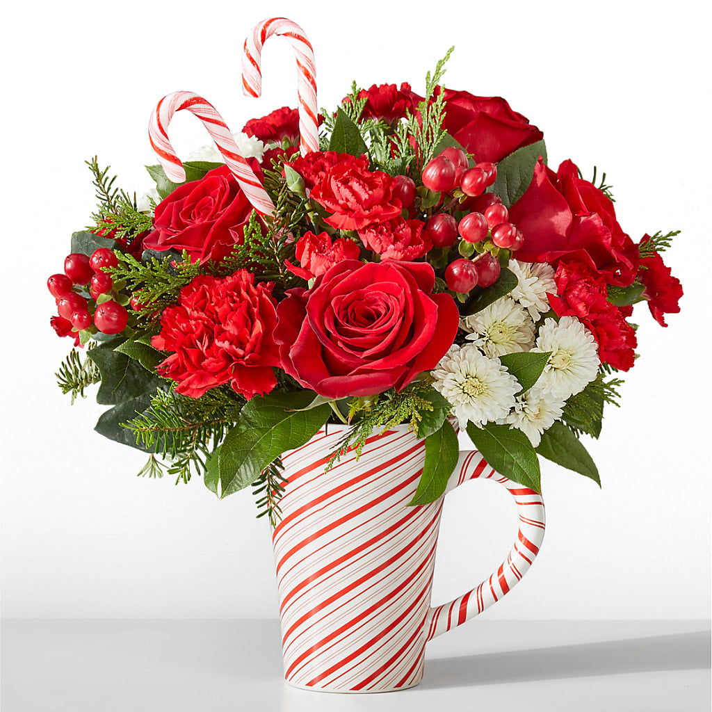 Peppermint Swirl Mug – Love Blossoms, Easton PA