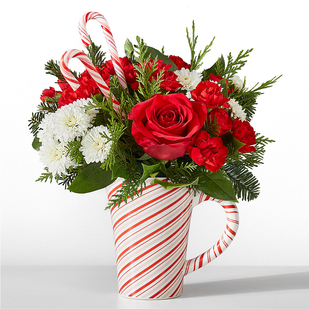 Peppermint Swirl Mug – Love Blossoms, Easton PA