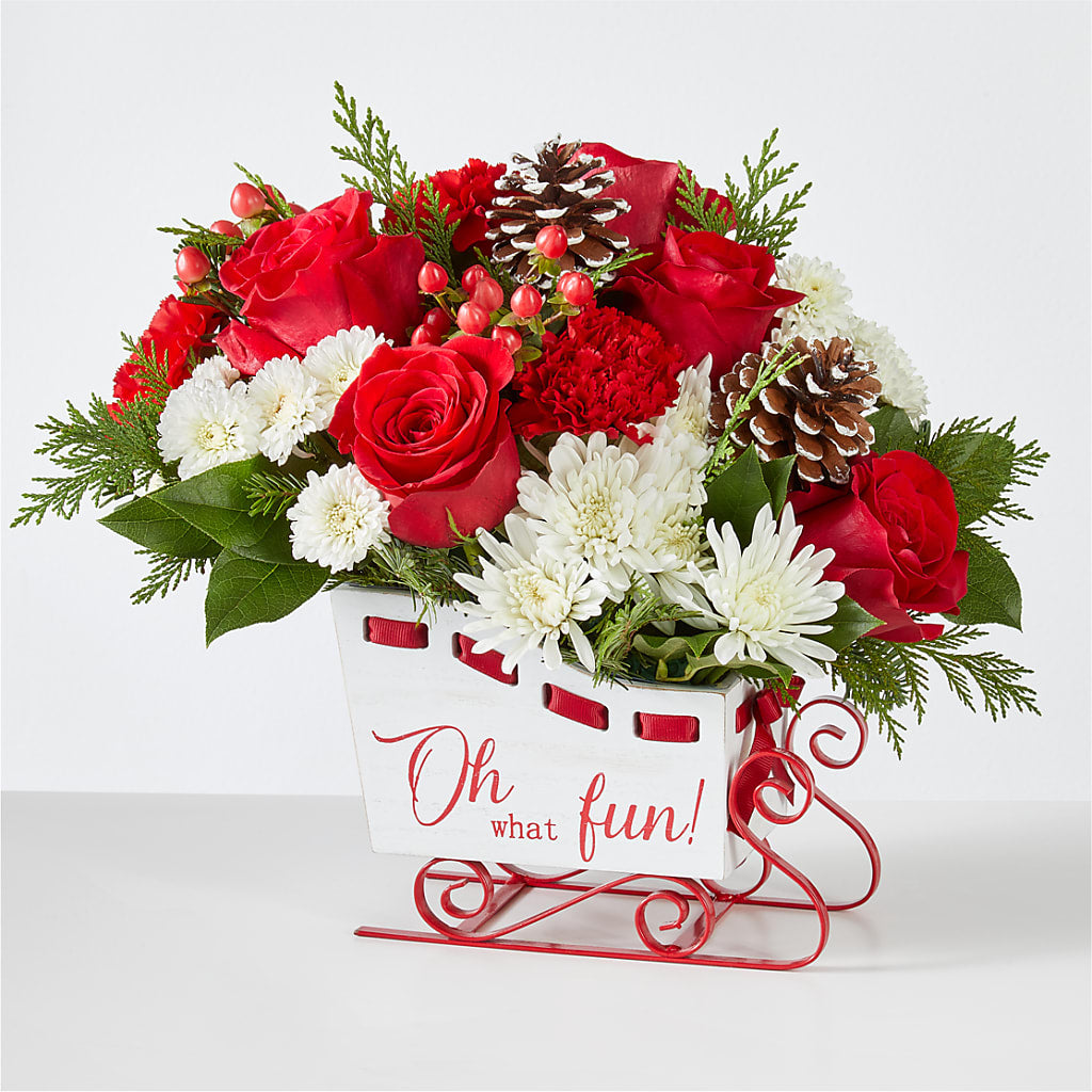 Sleigh Bells Bouquet – Love Blossoms, Easton PA