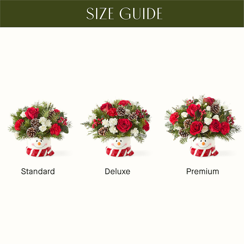 Jolly Snowman Bouquet – Love Blossoms, Easton PA