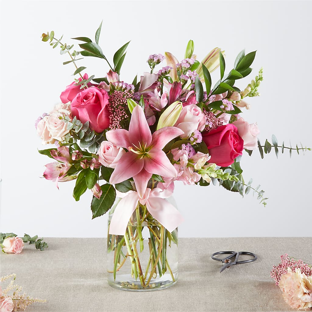 Pink Ribbon - A Florist Original – Love Blossoms, Easton PA