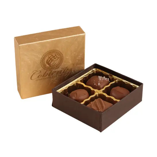 Gold Chocolate Gift Box – Love Blossoms, Easton PA