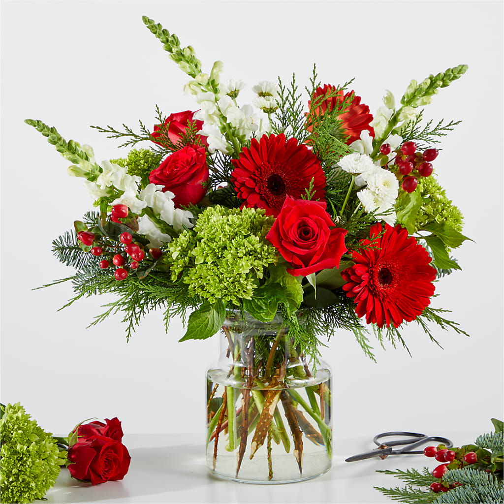 Merry Moment Bouquet – A Florist Original – Love Blossoms, Easton PA