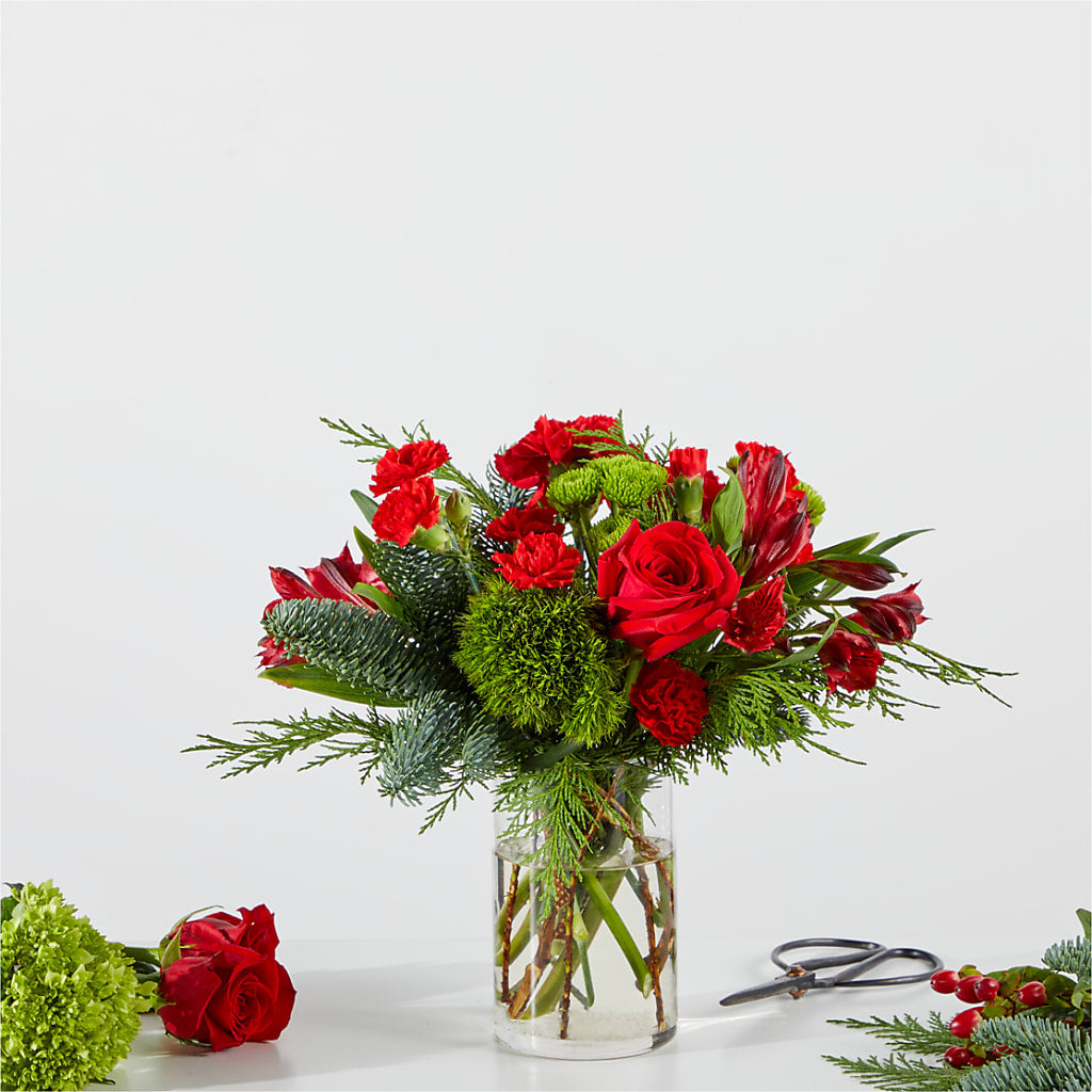 Merry Moment Bouquet – A Florist Original – Love Blossoms, Easton PA