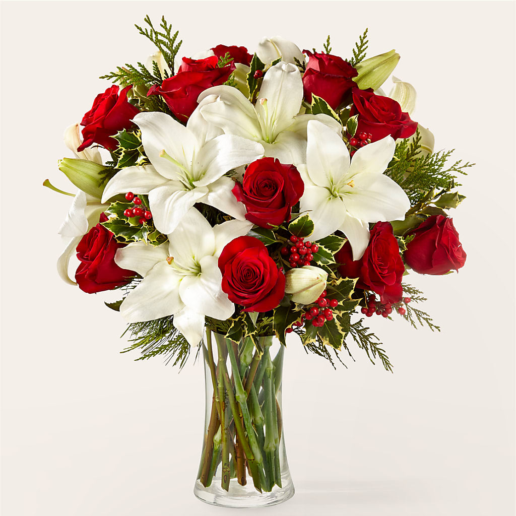 Sparkling Snowflakes Bouquet – Love Blossoms, Easton PA