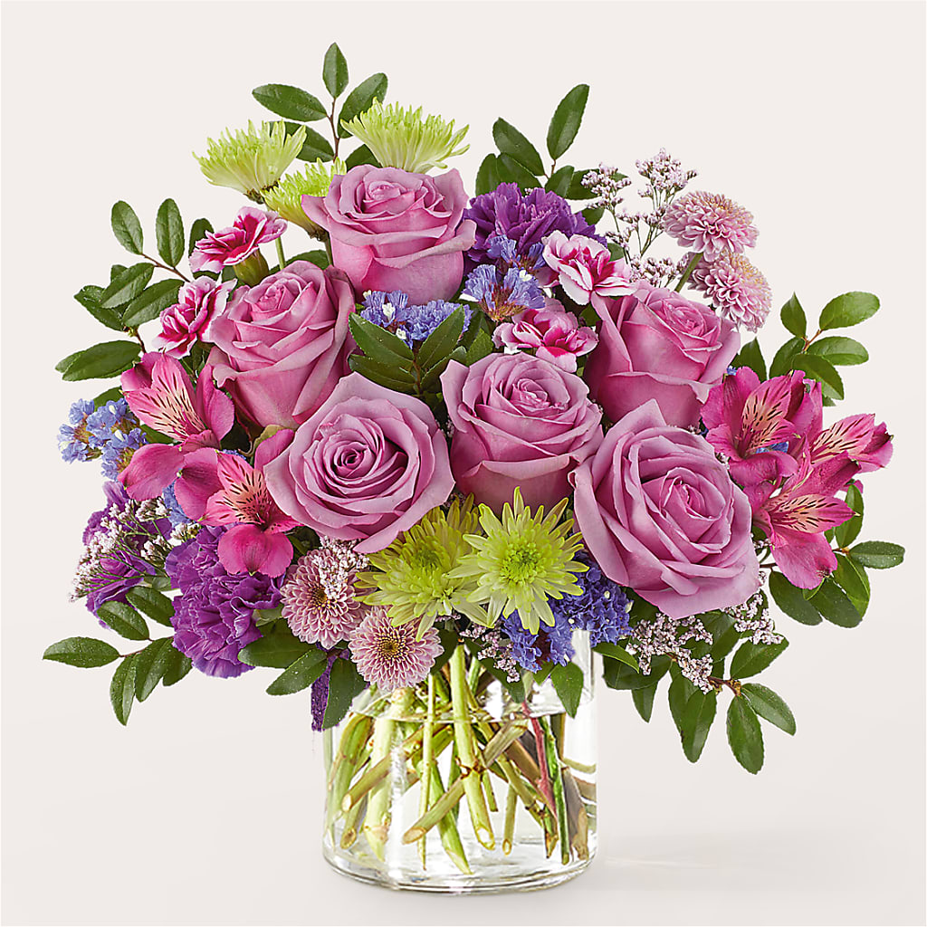 Glass Half Full Bouquet – Love Blossoms, Easton PA