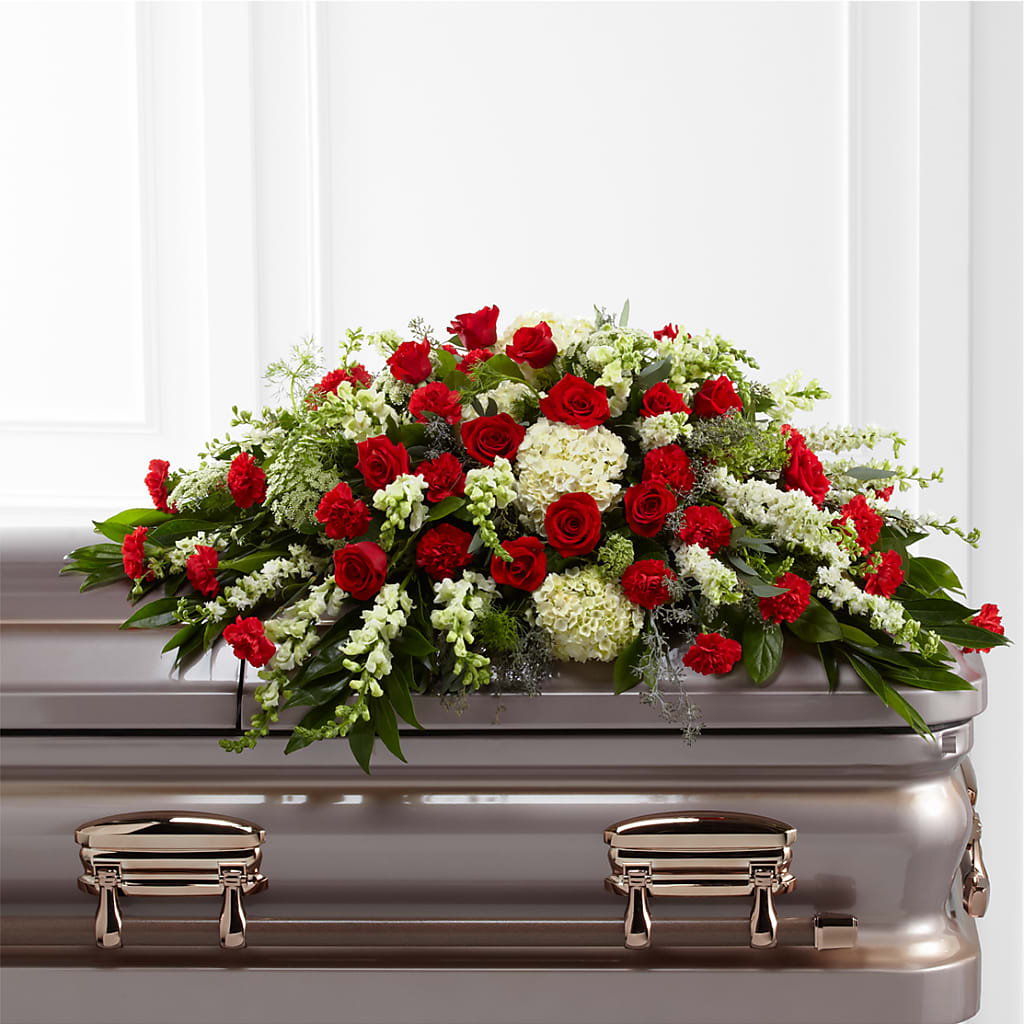 Sincerity Casket Spray – Love Blossoms, Easton PA