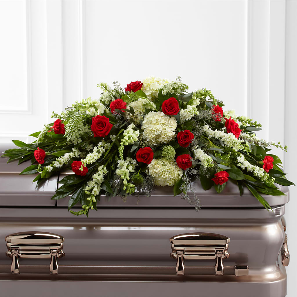 Sincerity Casket Spray – Love Blossoms, Easton PA