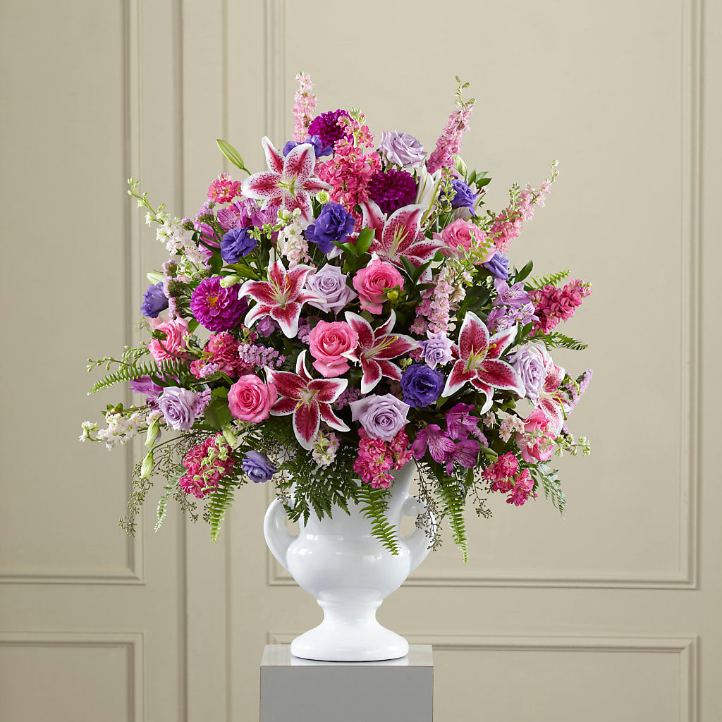 Peaceful Tribute Arrangement – Love Blossoms, Easton PA