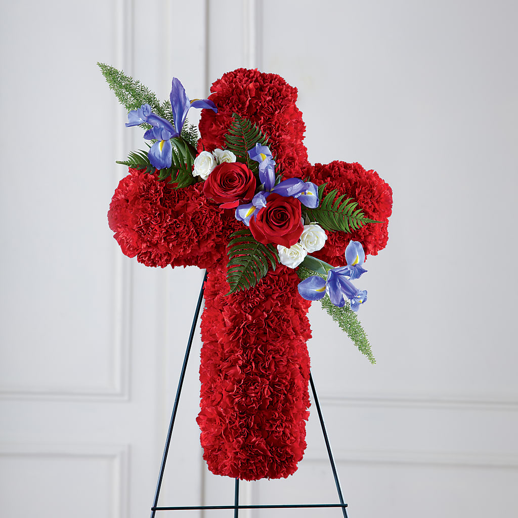 Faithful Hero Floral Cross – Love Blossoms, Easton PA