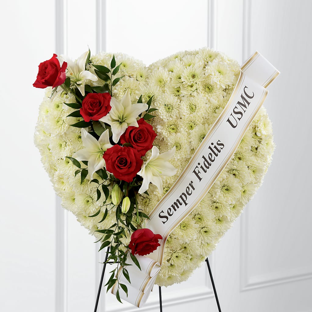 Heartfelt Hero Standing Heart – Love Blossoms, Easton PA