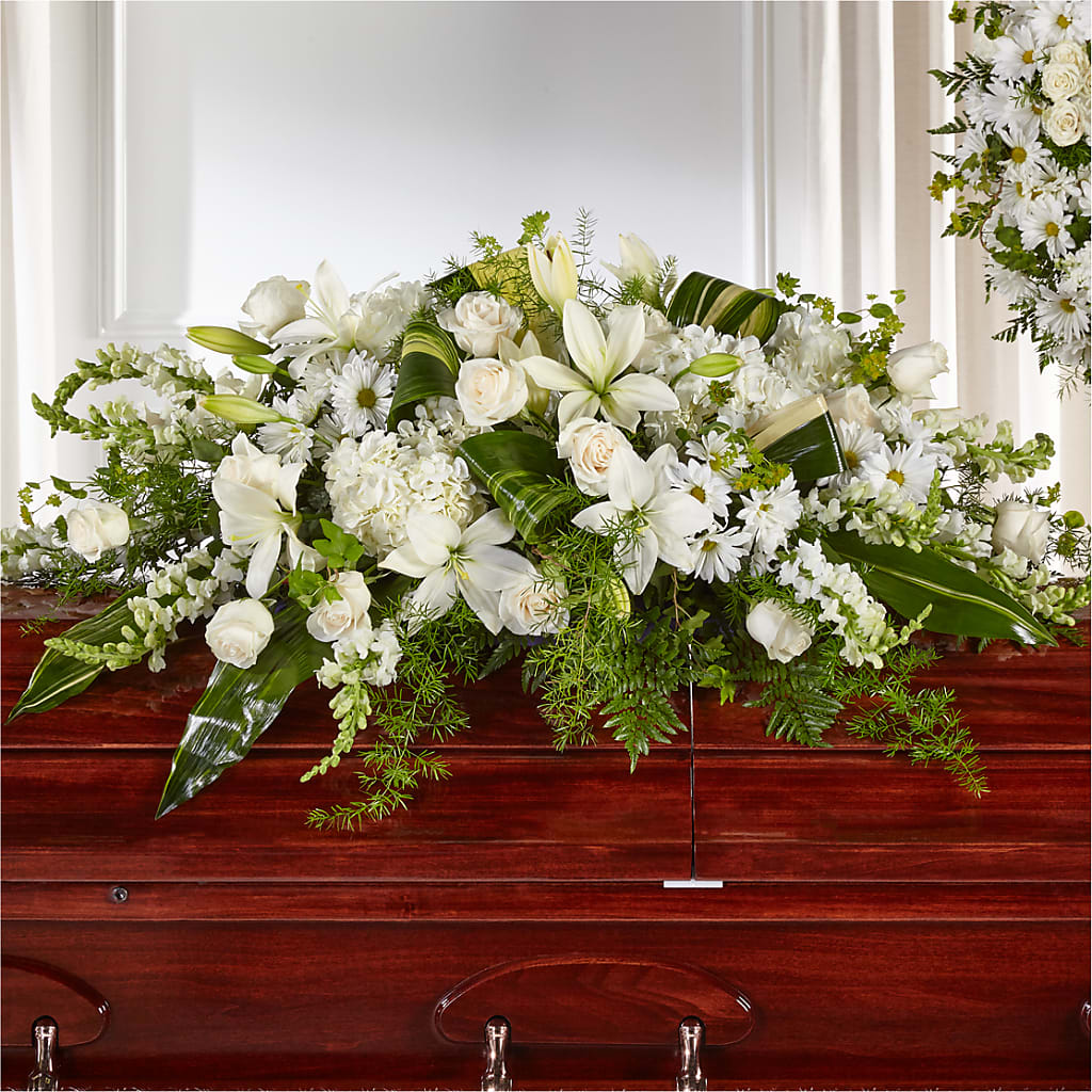 Abundance Casket Spray – Love Blossoms, Easton PA