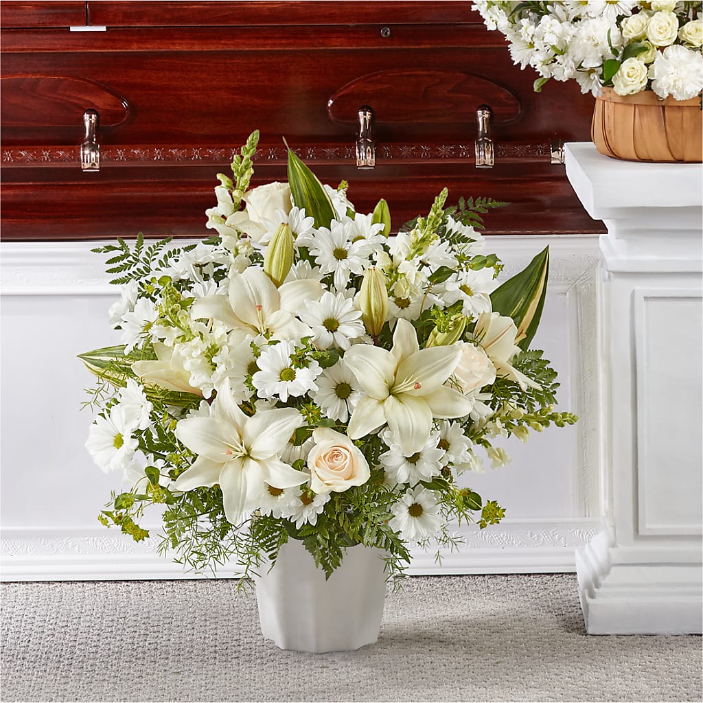 Thoughts of Tranquility Floor Basket – Love Blossoms, Easton PA