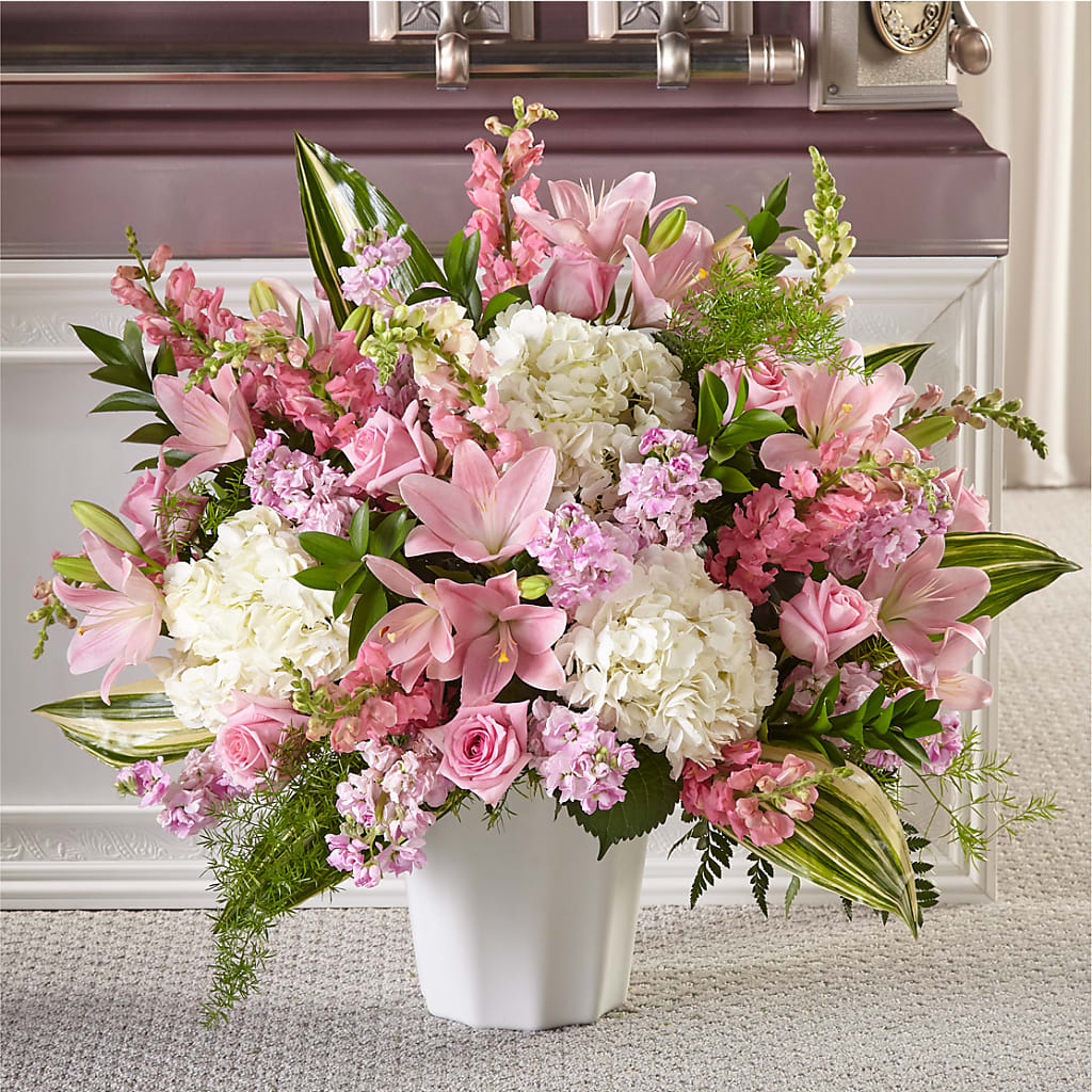 Simply Serene Floor Basket – Love Blossoms, Easton PA