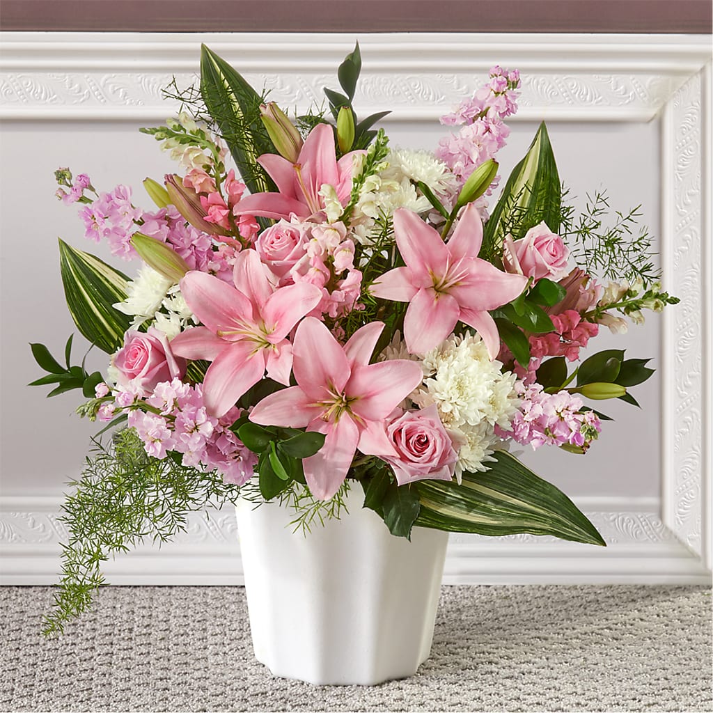 Simply Serene Floor Basket – Love Blossoms, Easton PA