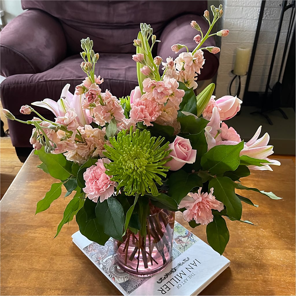 Pretty in Pink Bouquet – Love Blossoms, Easton PA