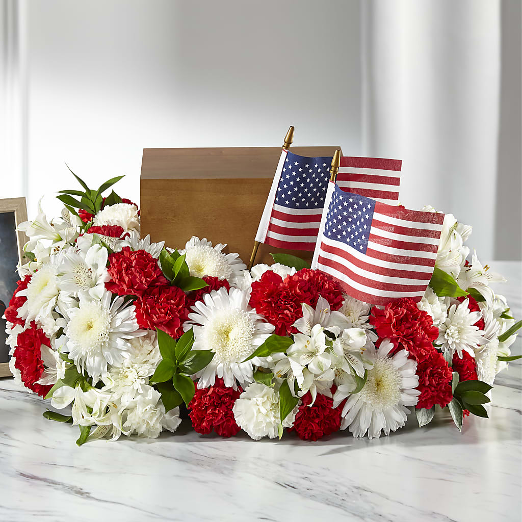 Spirit of Patriotism Cremation Adornment – Love Blossoms, Easton PA