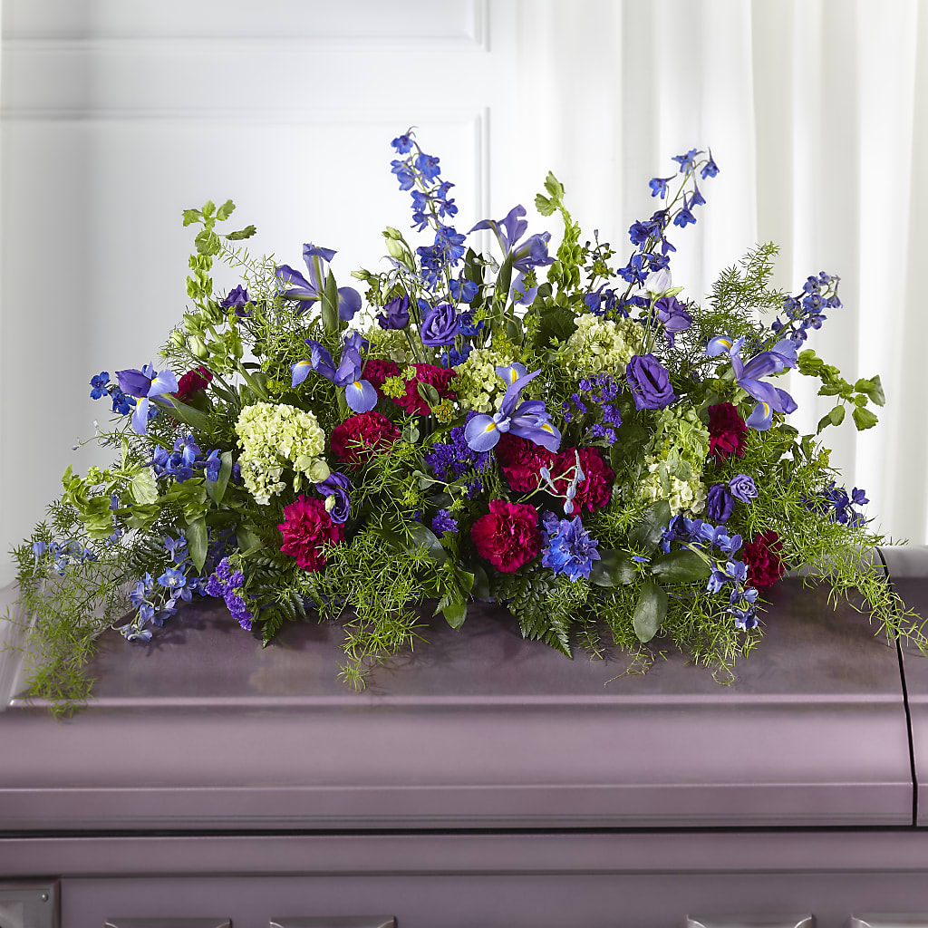 Always Treasured Casket Spray – Love Blossoms, Easton PA