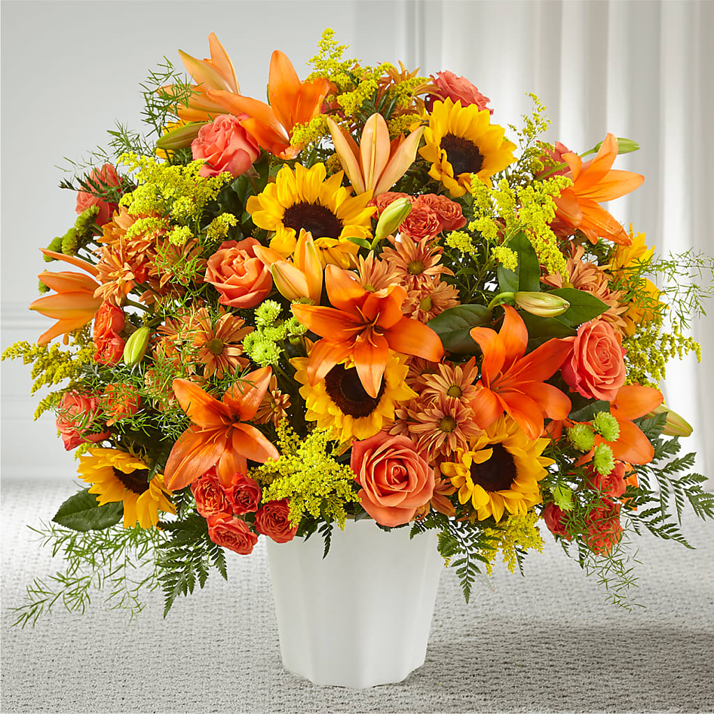 Harvest Thoughts Floor Basket – Love Blossoms, Easton PA