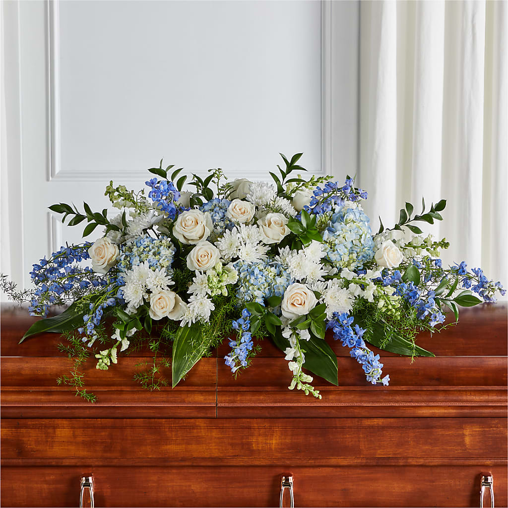 Timeless Essence Casket Spray – Love Blossoms, Easton PA