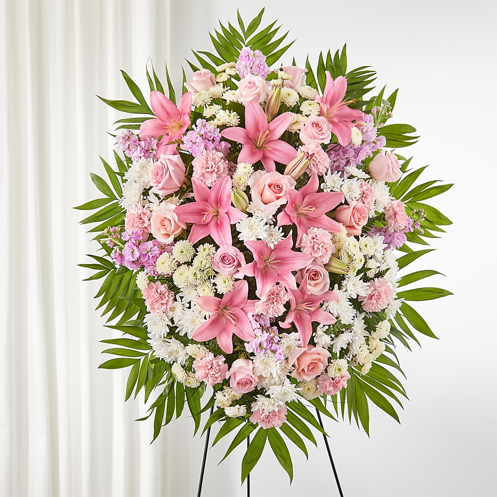 Offering Solace Standing Spray – Love Blossoms, Easton PA