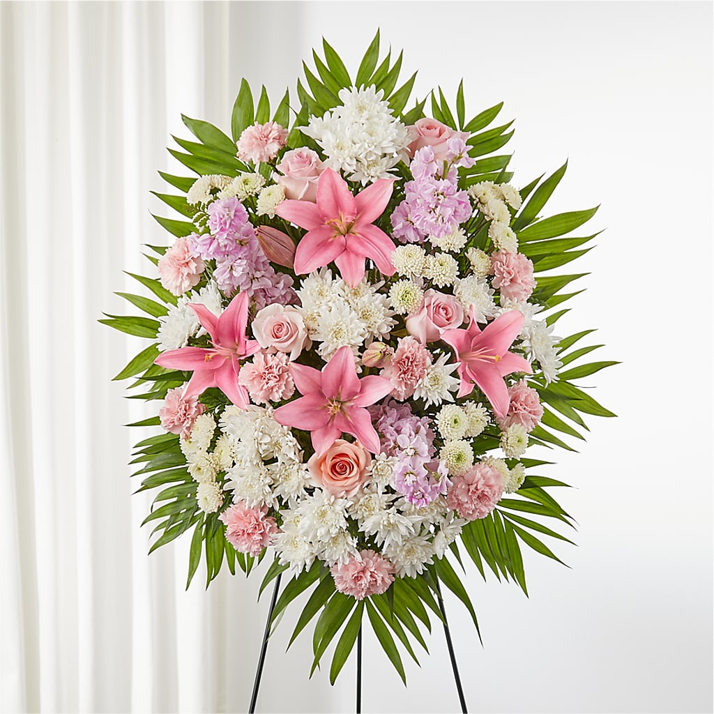 Offering Solace Standing Spray – Love Blossoms, Easton PA