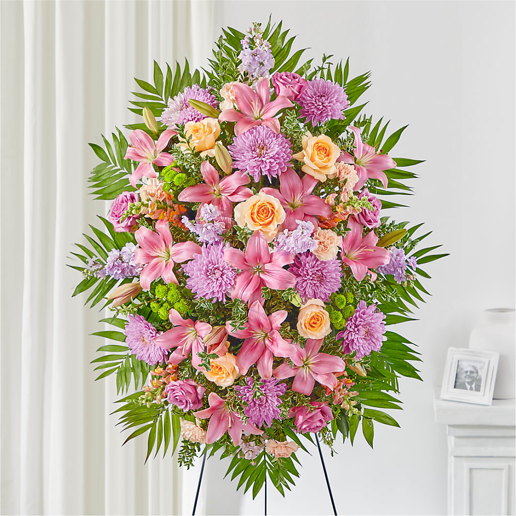 Love & Light Standing Spray – Love Blossoms, Easton PA