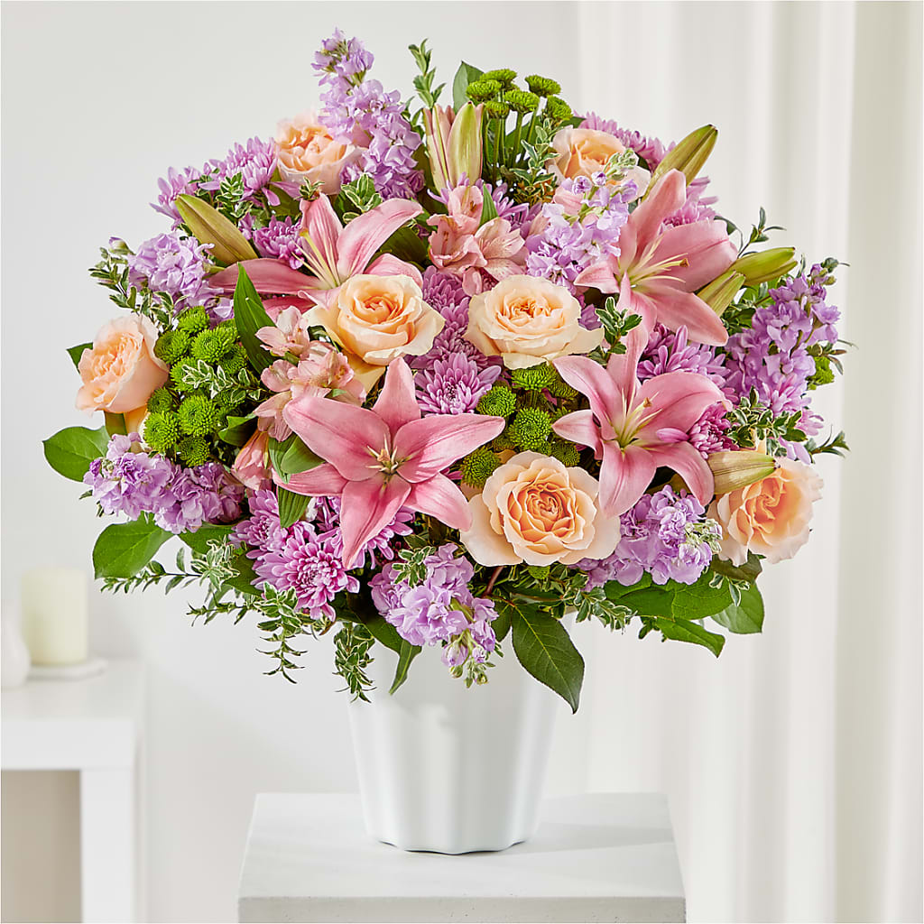 Supportive Embrace Tabletop Basket – Love Blossoms, Easton PA