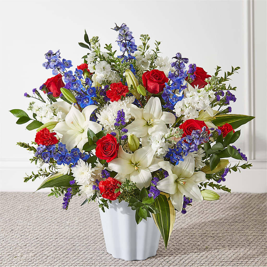 Consoled Floor Basket – Love Blossoms, Easton PA