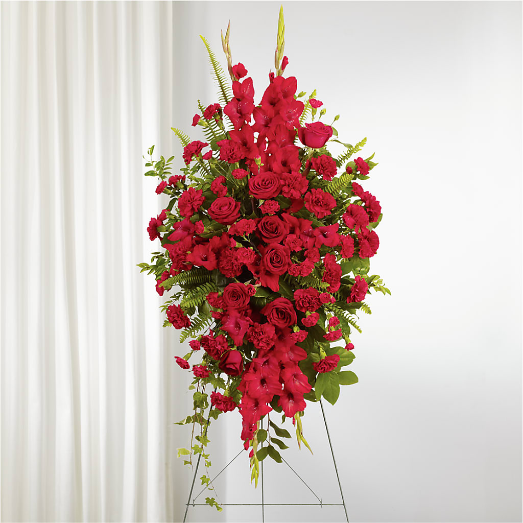 From the Heart Standing Spray – Love Blossoms, Easton PA