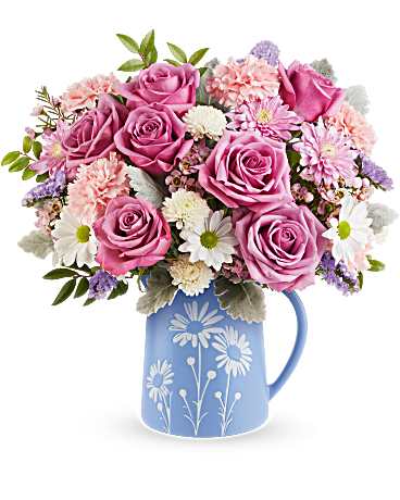 Pastel Meadow Bouquet – Love Blossoms, Easton PA