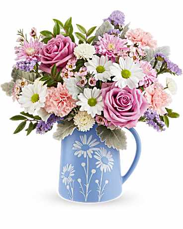 Pastel Meadow Bouquet – Love Blossoms, Easton PA