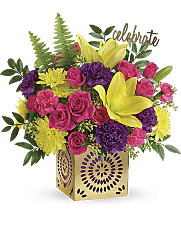 Colorful Celebration Bouquet – Love Blossoms, Easton PA