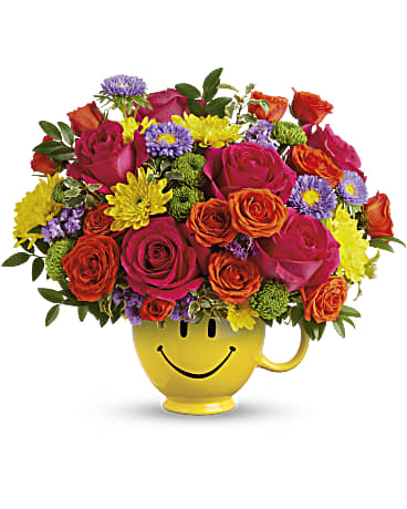 Be Happy Mug – Love Blossoms, Easton PA