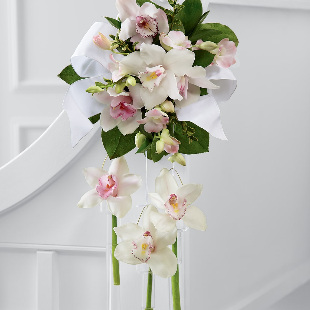 Perfect Entrance Pew Arrangement – Love Blossoms, Easton PA