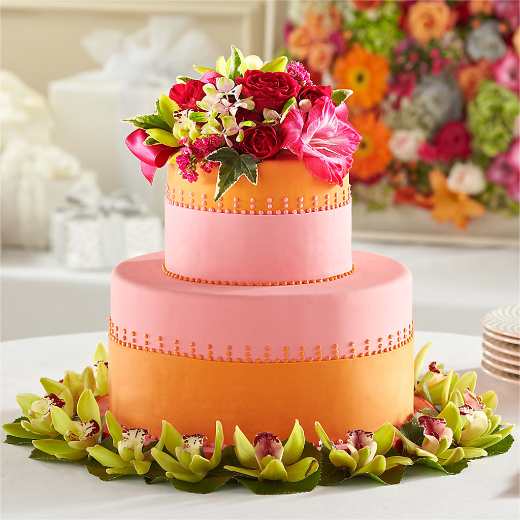 Sweet Citrus Cake Decor – Love Blossoms, Easton PA