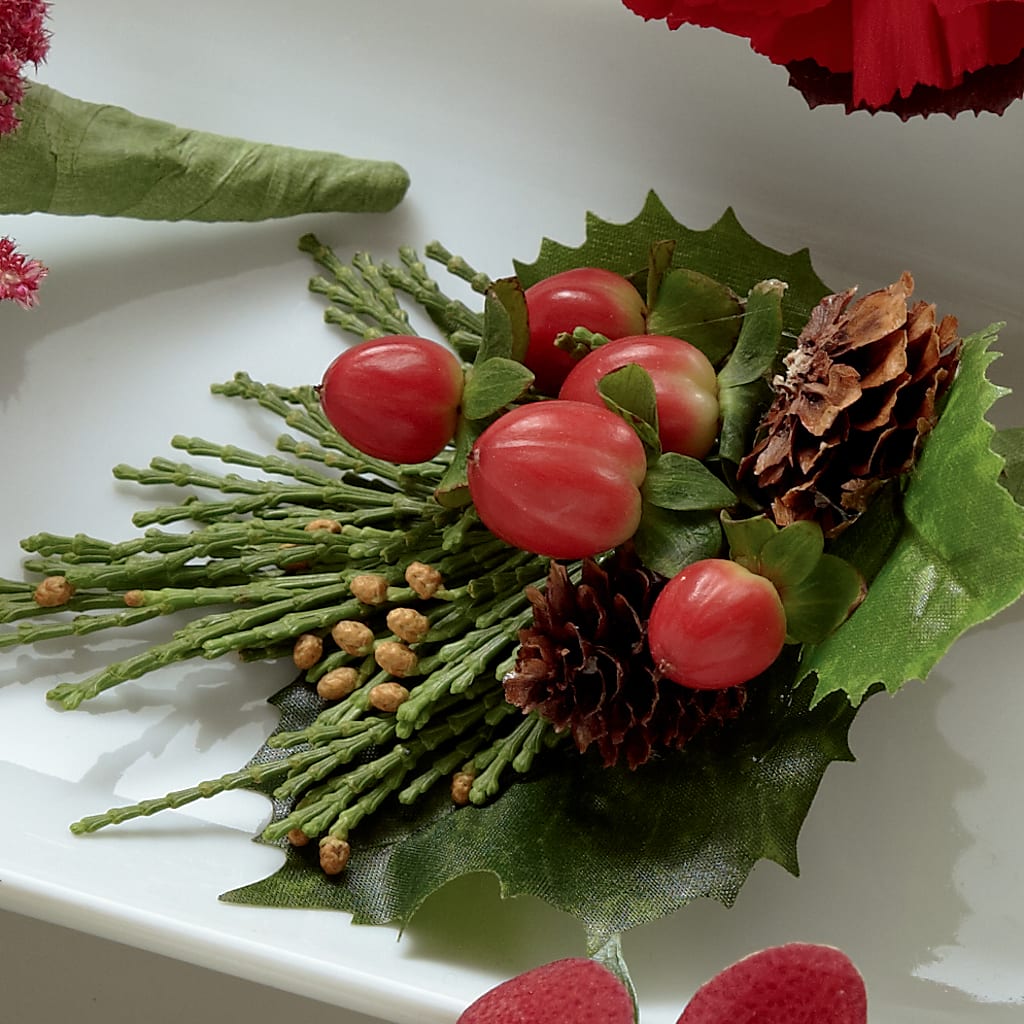 Red Berry Boutonniere – Love Blossoms, Easton PA