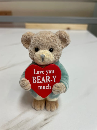 Bear Figurine Valentines –  Love Blossoms, Easton PA