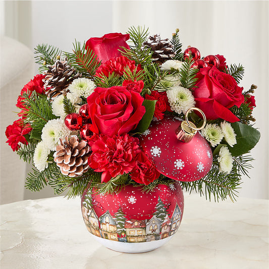 Christmas Carols Ornament –  Love Blossoms, Easton PA