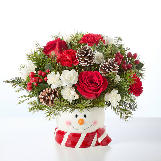 Jolly Snowman Bouquet –  Love Blossoms, Easton PA
