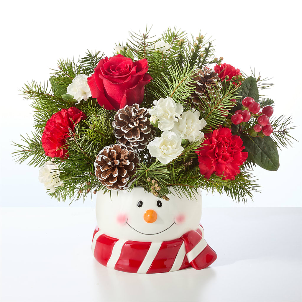 Jolly Snowman Bouquet –  Love Blossoms, Easton PA