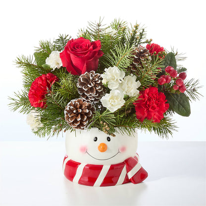 Jolly Snowman Bouquet –  Love Blossoms, Easton PA