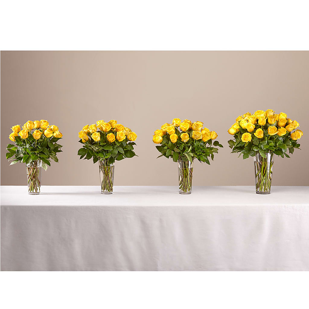 Long Stem Yellow Rose Bouquet –  Love Blossoms, Easton PA