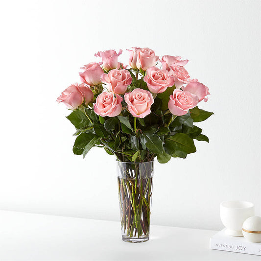 Long Stem Pink Rose Bouquet –  Love Blossoms, Easton PA