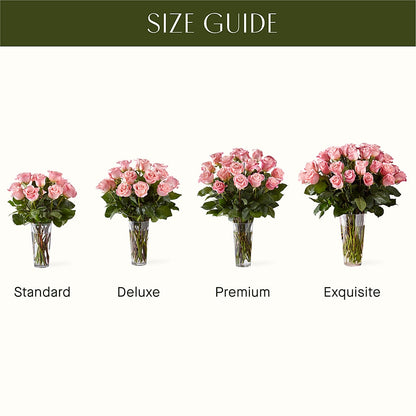 Long Stem Pink Rose Bouquet –  Love Blossoms, Easton PA