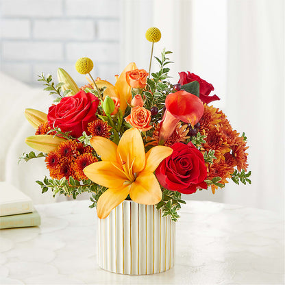 Scarlet Skies Bouquet –  Love Blossoms, Easton PA