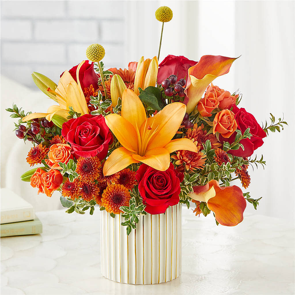 Scarlet Skies Bouquet –  Love Blossoms, Easton PA