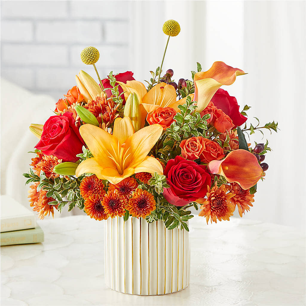 Scarlet Skies Bouquet –  Love Blossoms, Easton PA